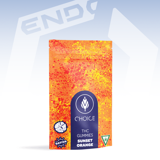CHOICE | SUNSET ORANGE GUMMIES | 200MG