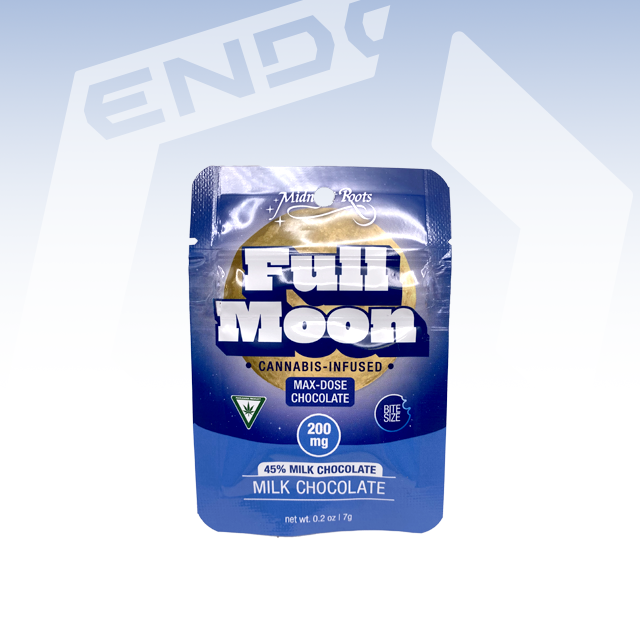MIDNIGHT ROOTS | MILK CHOCOLATE FULL MOON | 200MG