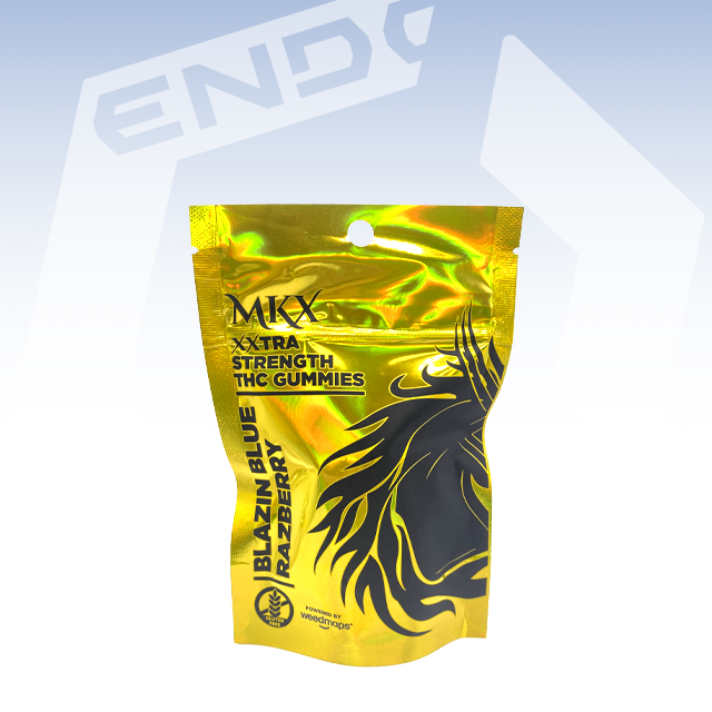 MKX | BLUE RAZBERRY GUMMIES | 200MG – Premium Cannabis Products