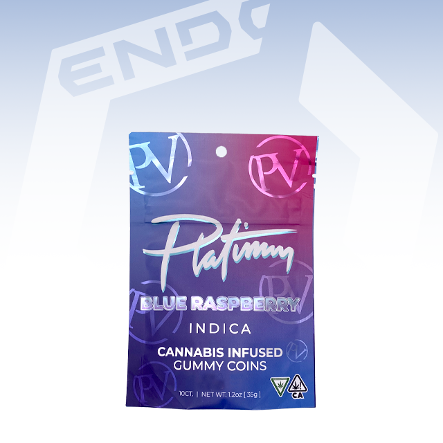 PLATINUM VAPE | BLUE RASPBERRY GUMMIES | 200MG – Premium Cannabis