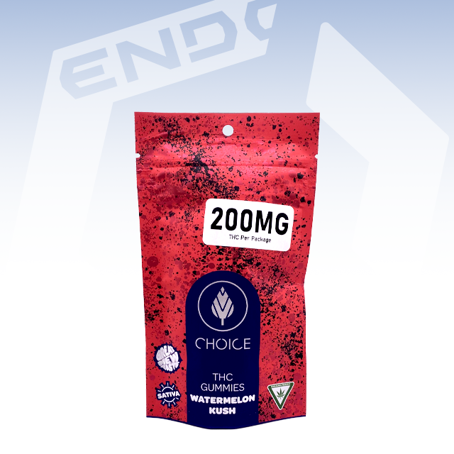 CHOICE | WATERMELON KUSH GUMMIES | 200MG