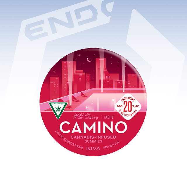CAMINO | EXCITE' WILD CHERRY GUMMIES | 200MG