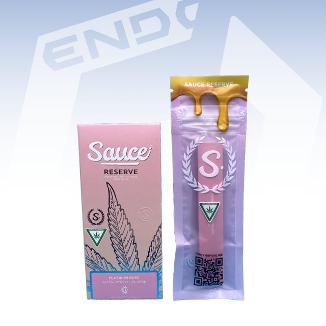 SAUCE | PLATINUM ROSE LIVE RESIN | ALL-IN-ONE | 1G