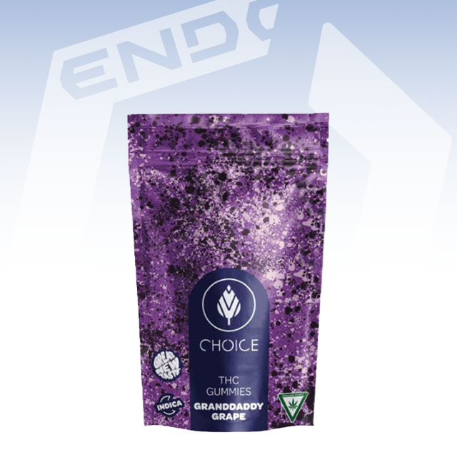 CHOICE | GRANDDADDY GRAPE GUMMIES | 200MG