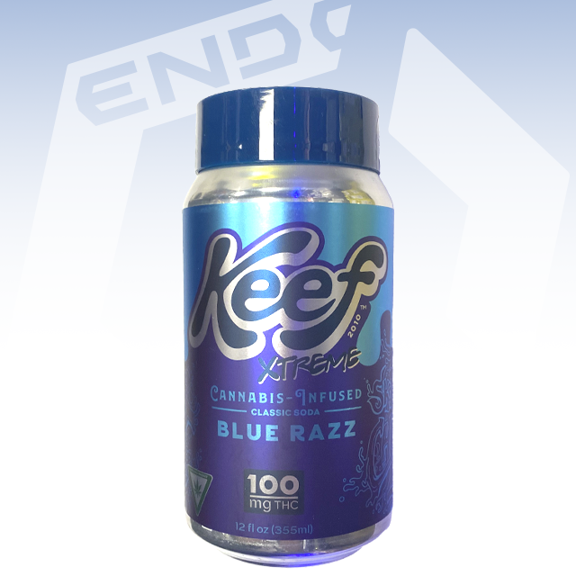 KEEF | BLUE RAZZBERRY XTREME SODA | 100MG