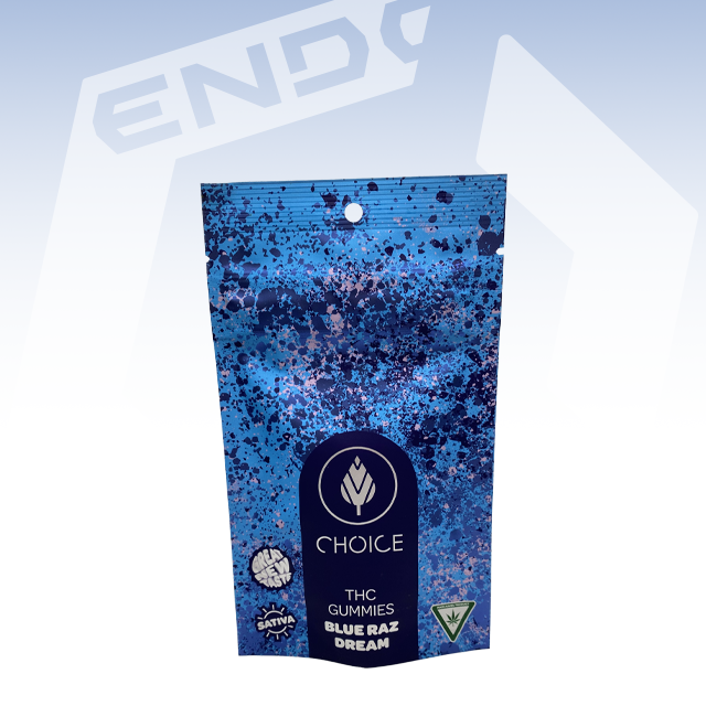 CHOICE | BLUE RAZ DREAM GUMMIES | 200MG