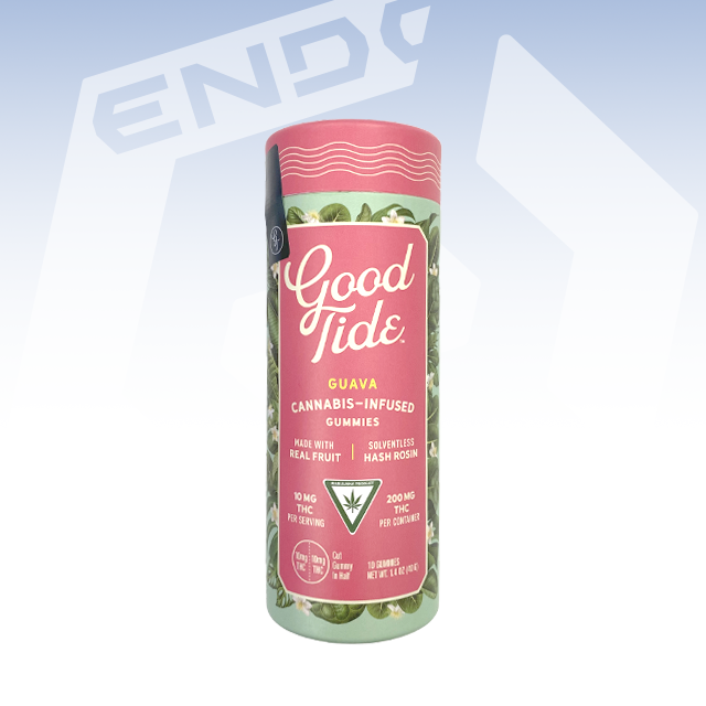 GOOD TIDE | GUAVA HASH ROSIN | GUMMIES | 200MG