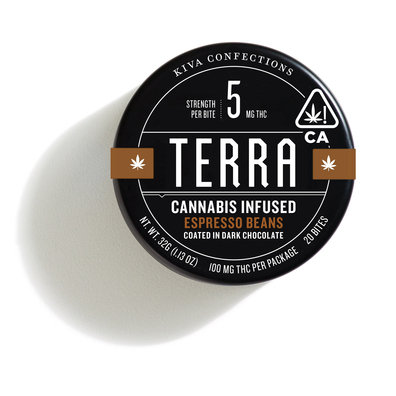 TERRA BITES | ESPRESSO CHOCOLATE BITES | 100MG