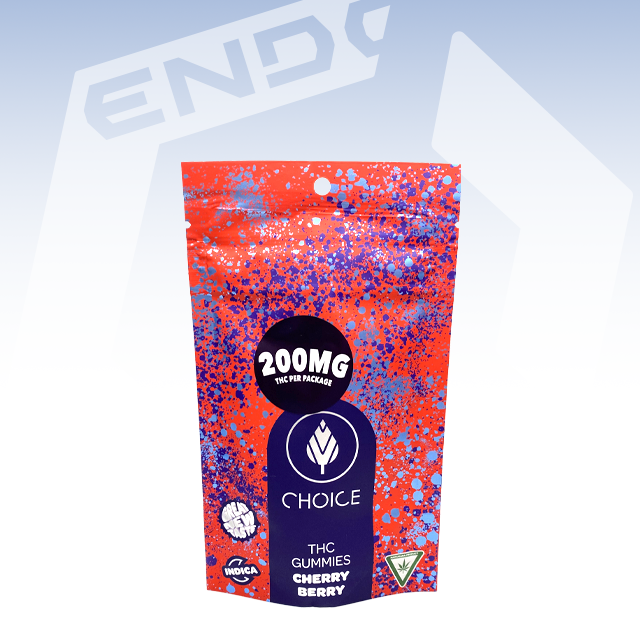 CHOICE | CHERRY BERRY GUMMIES | 200MG