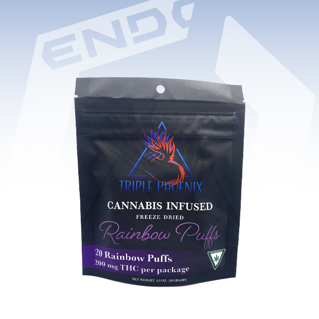 TRIPLE PHOENIX | FREEZE DRIED RAINBOW ZKITTLEZ | 200MG