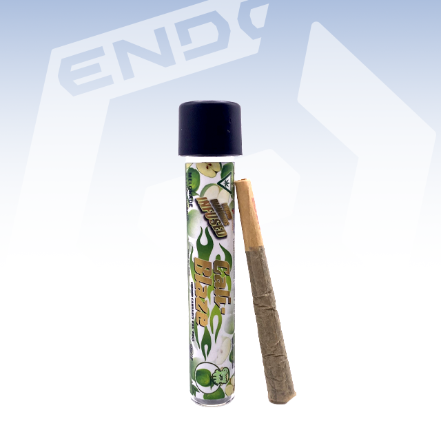 CALI-BLAZE | GREEN APPLE INFUSED | PREROLL | 1.2G