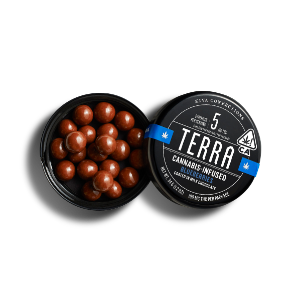 TERRA BITES | BLUEBERRY CHOCOLATE BITES | 100MG