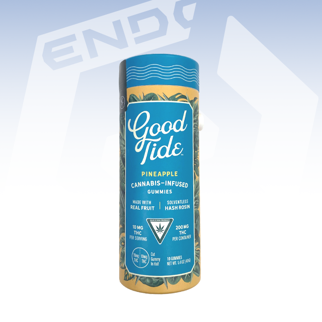 GOOD TIDE | PINEAPPLE HASH ROSIN | GUMMIES | 200MG